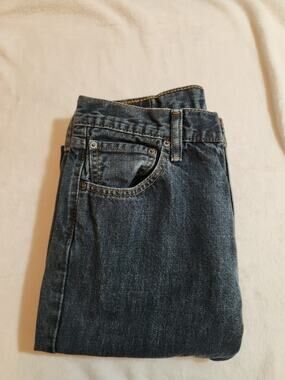 Levi's 527 Jeans Mens (30 X 25 Actual) 32 X 30 Blue Straight Slim Whiskers Y2k